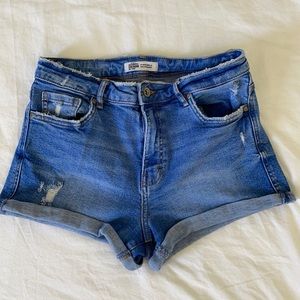 Zara authentic denim by TRF shorts size 26